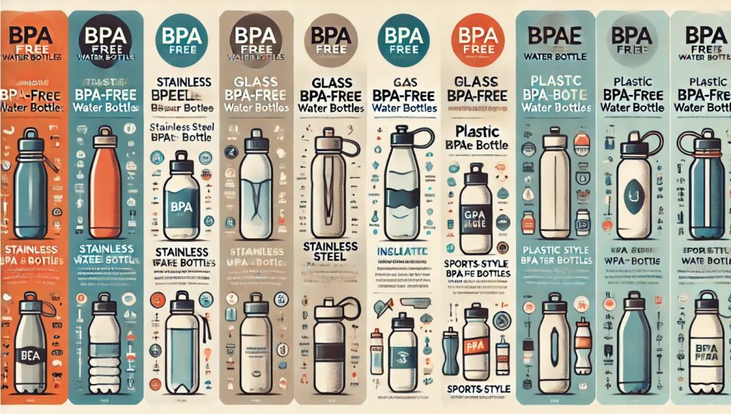 Different Types of BPA Free Water Bottles